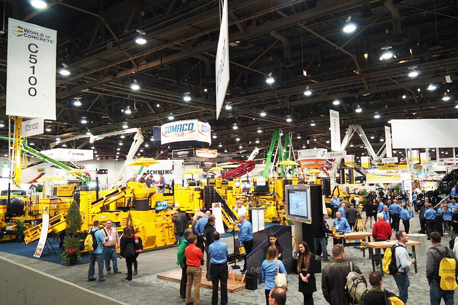 QGM a ZENITH Group vystavené na World of Concrete 2017